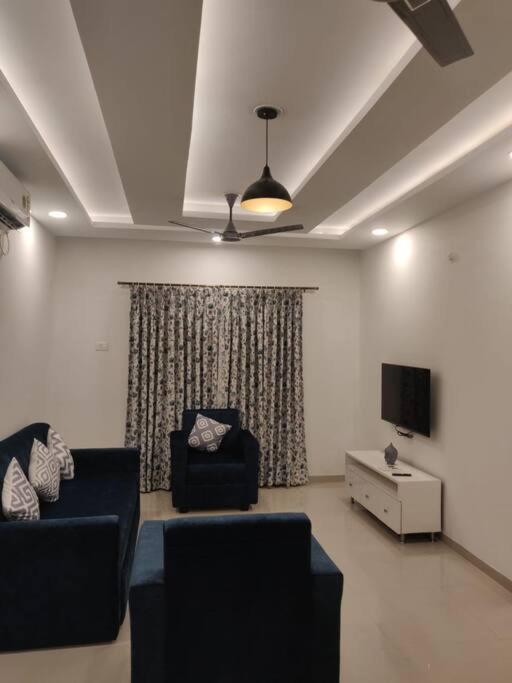 Chillx Comfort Stay 2Bhk Luxury Apt Arpora Buitenkant foto